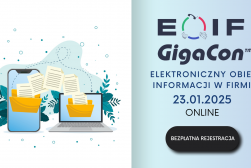 Konferencja GigaCon - EOIF – Elektroniczny Obieg Informacji w Firmie - 23 stycznia 2025 r.