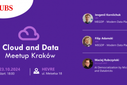 Cloud and Data Meetup Kraków - 23 października 2024 r.